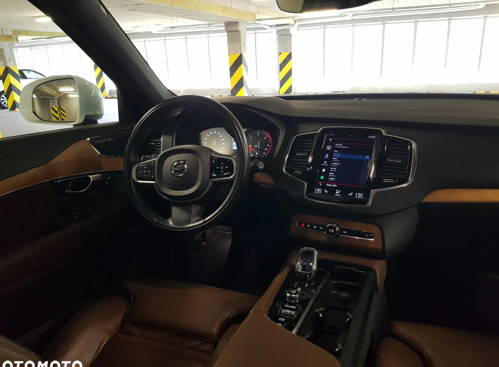 Volvo XC 90 cena 233000 przebieg: 76000, rok produkcji 2021 z Warszawa małe 407